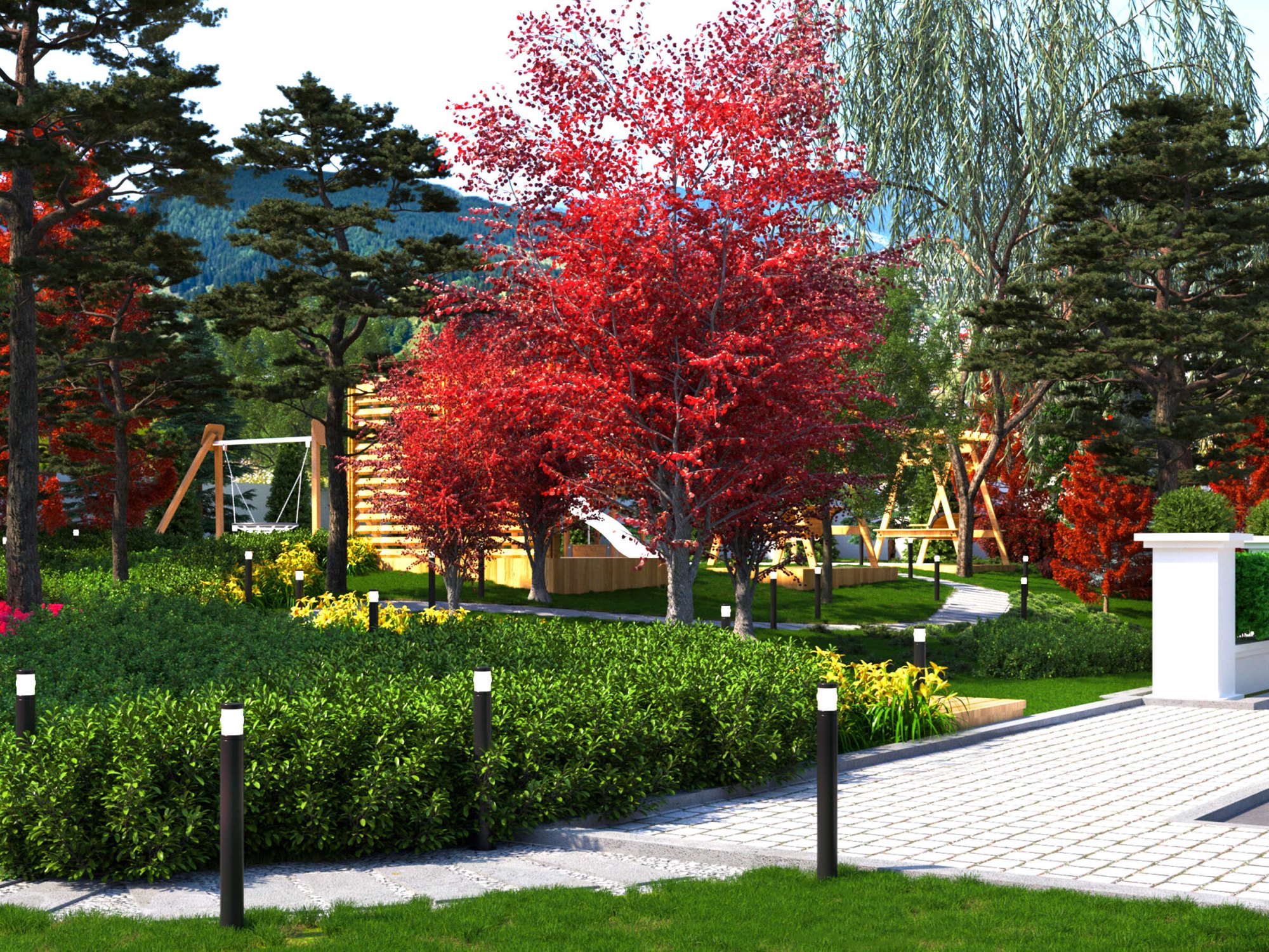 Таунхаусы «Ermensai Village»
